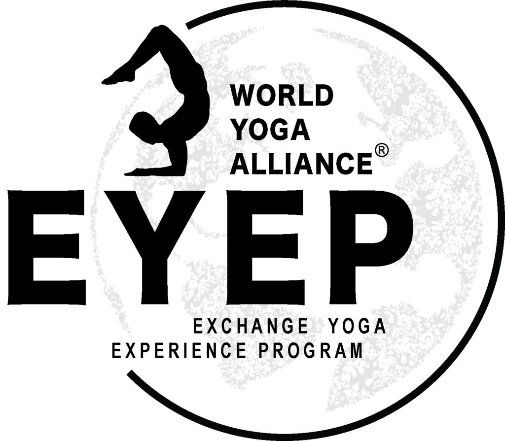 Exchange Yoga Experience Program EYEP official logo representing global yoga exchange and professional growth by World Yoga Alliance