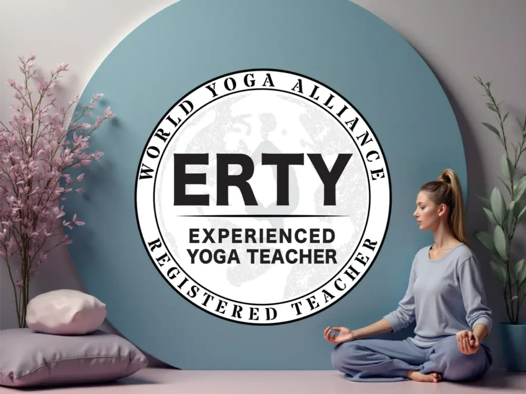 WYA Experienced Registered Yoga Teacher (E-RTY) License and Logo