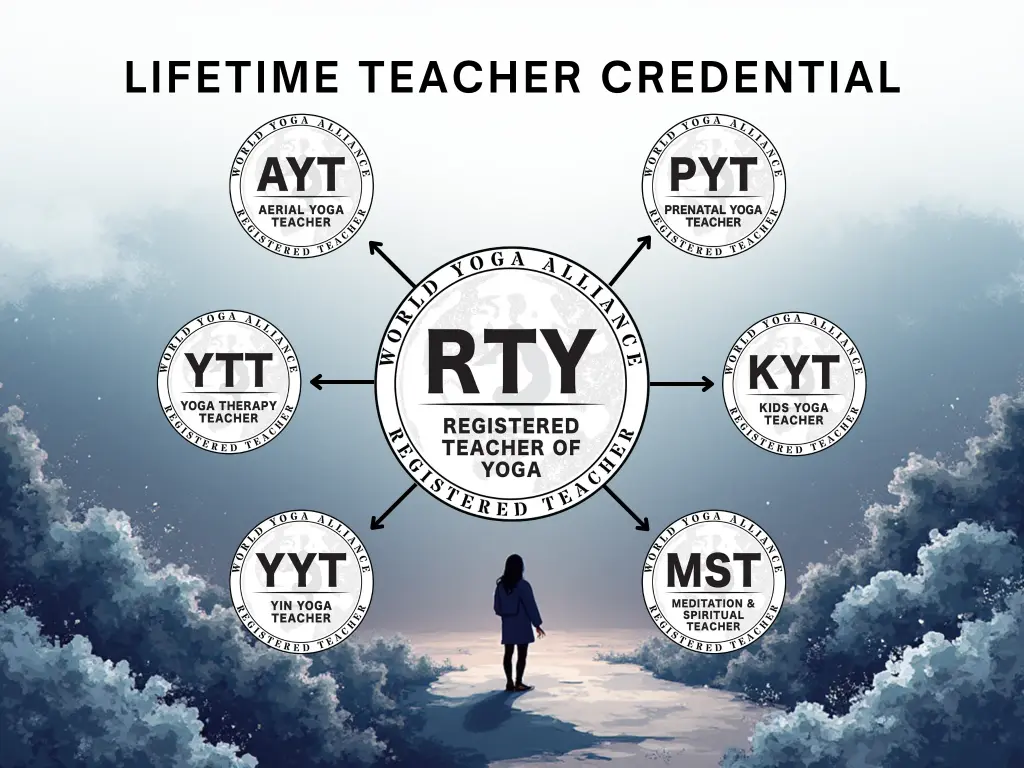 WYA Registered Yoga Teacher (RTY) License and Logo