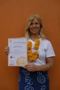 Certified Yoga School Level 1 international school license by World Yoga Alliance